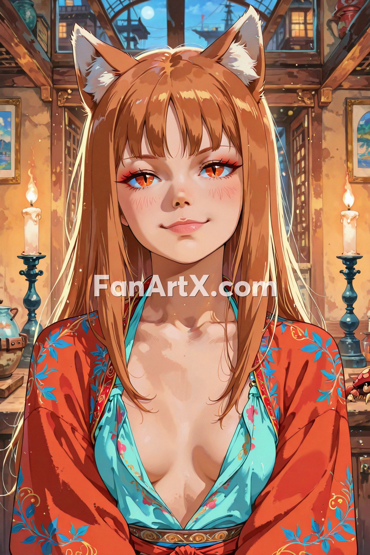 Holo fanart - Spice and Wolf characters 1966723